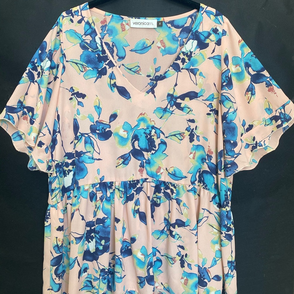 Veronica M floral blouse: size Medium